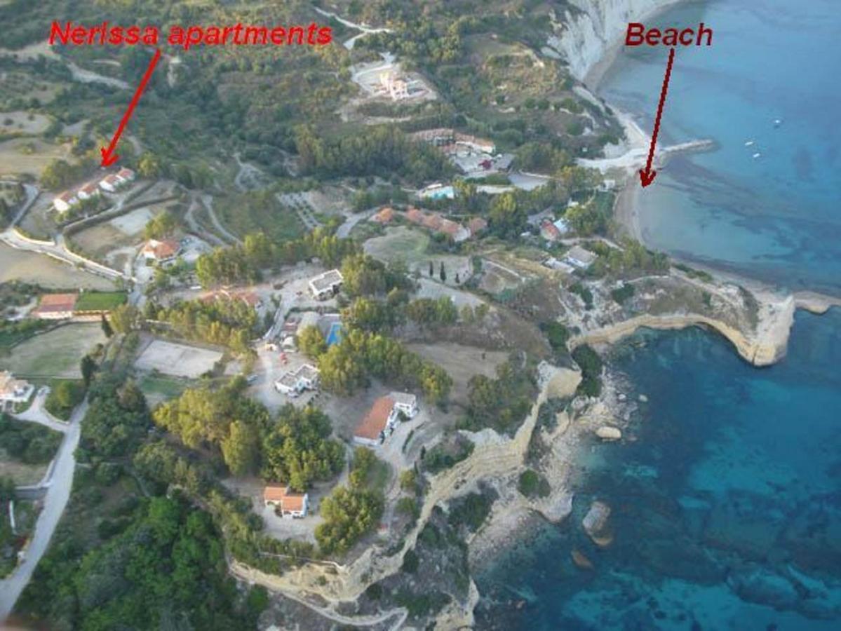 Nerissa Bungalow 2, Two Bedroom House With Sea View スパルティア エクステリア 写真